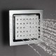 Luxurious Large Music Shower Systems LED Shower Set Recessed Rain Shower Head Bathroom Faucets Bath Mixer Thermostatic