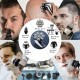 8D - Electric Head Shavers for Bald Men with Wet and Dry Head - Cordless, Rechargeable, Ergonomic Design - Multifunctional Electric Razor