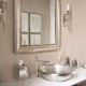 Modern Innovative Design Single Hole 1-Handle Bathroom Vessel Sink Faucet in Brushed Nickel Solid Brass