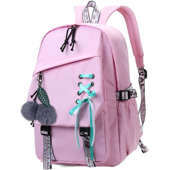 Kids Girls Bookbag School Backpack Children Daypack for Teens Black