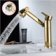 Matte Black Kitchen Faucet with Big Angle Rotate Spray Dual Function, 1080 Degree Swivel Faucet for Bathroom Sink, Single Handle Vanity Faucet, Lavatory Faucet