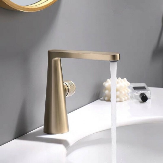 Solid Brass Showerhead Body Sprays with On Off Switch Brushed Gold Shower Jets, Round Massage Body Jets Wall Mount Shower Heads, Rotating Body Sprayers for Shower, NPT 1/2” Female Connection