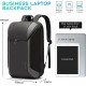 Smart Business Laptop Backpack Waterproof can fit 15.6-17.3 Inch Laptop with 3.0 USB charging port for men and women Black