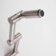 Pot Filler Faucet Deck Mounted Kitchen Sink Faucet Commercial Single Handle One Hole Articulating Pot Filler Stainless Steel Brushed Nickel