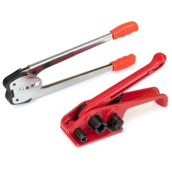 Poly Strapping Tensioner & Cutter Manual Banding Sealer Tools Windlass for 1/2" -3/4" Width Polyester Polyproplyn Strap