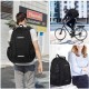 Travel Backpack RFID Water-Resistant for Men Fits 17 Inch Laptop for Business College School Black