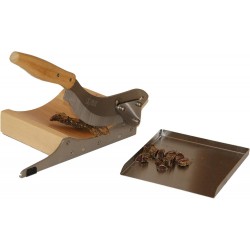 Biltong-Pro Radiused Cutter with Magnetic Stainless Steel Tray