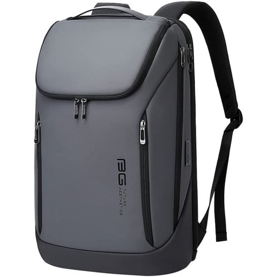 Business Smart Backpack Waterproof fit 15.6 Inch Laptop Backpack with USB Charging Port, Travel Durable Backpack, Black