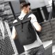 Casual Backpack Anti-Theft Business Travel Outdoor 15.6 Inch Laptop Rucksack Man/Women Waterproof Polyester Gray A