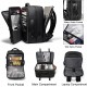 Travel Backpack for Men, 17.3” Expandable Large 40L Business Laptop Backpack with USB Port Airline Approved, Working Daily Traveling Suitcase